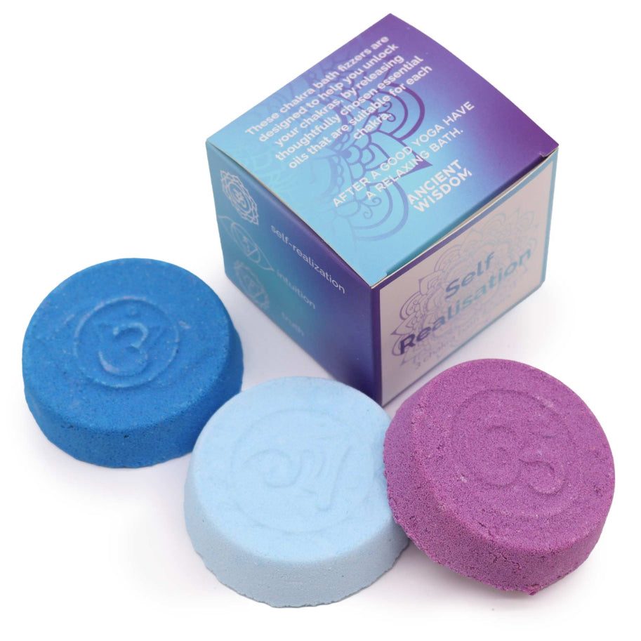 Chakra Bathe Fizz set - Small box - Self Realisation