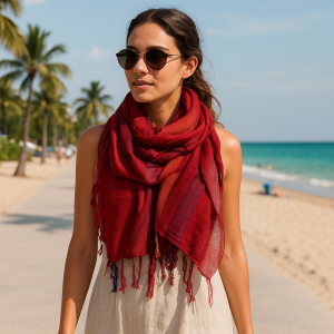 Lovely wide wrap round scarf